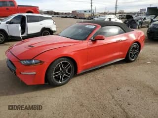 ✅ 2020 Ford Mustang EcoBoost Premium • VIN: 1FATP8UH7L5131575 • Lot: 87602675. Listed on Copart with 95,057 mi. Free auction sales archive from the USA and detailed vehicle history report at DreamBid. Image 1.