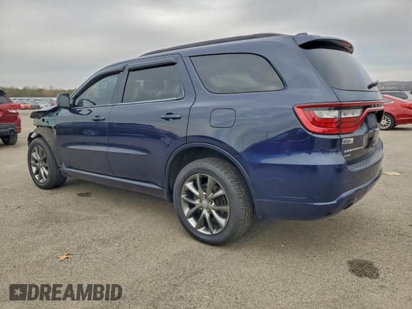 ✅ 2017 Dodge Durango GT • VIN: 1C4RDJDG1HC848133 • Lot: 85445115. Listed on Copart with 233,816 mi. Free auction sales archive from the USA and detailed vehicle history report at DreamBid. Image 2.