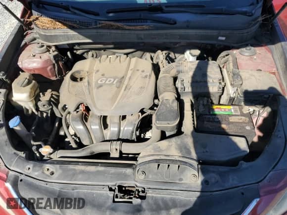 2011 Hyundai Sonata GLS with VIN 5NPEB4AC0BH215500, listed as a Copart auction lot 82440855 with 155,613 mi miles and Salvage title. Bid and sale history available at DreamBid. Image 11.