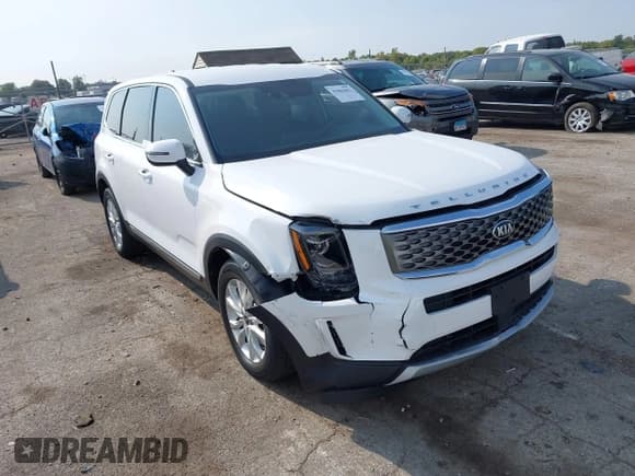 ✅ 2021 Kia Telluride LX • VIN: 5XYP2DHC5MG175214 • Lot: 43465051. Listed on IAAI with 151,365 mi. Free auction sales archive from the USA and detailed vehicle history report at DreamBid. Image 1.