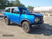 ✅ 2024 Ford Bronco Black Diamond • VIN: 1FMDE1AP4RLA18688 • Lot: 43523814. Listed on IAAI with 11,623 mi. Free auction sales archive from the USA and detailed vehicle history report at DreamBid. Image 1.
