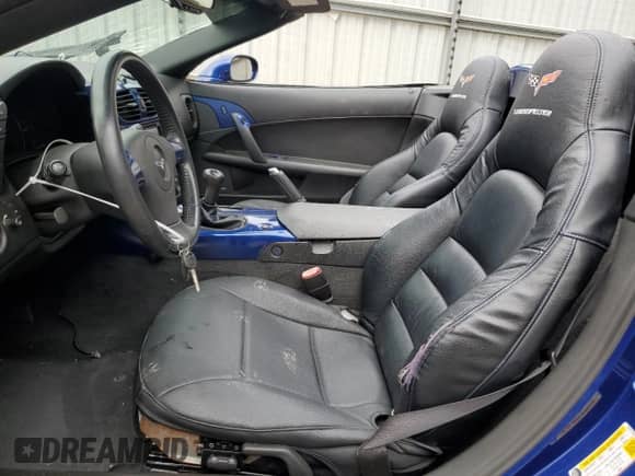 2006 Chevrolet Corvette with VIN 1G1YY36U365112917, listed as a Copart auction lot 71756984 with Not provided miles and Salvage title. Bid and sale history available at DreamBid. Image 7.