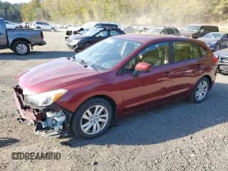 2015 Subaru Impreza Premium z VIN JF1GPAC64FH231774, wystawiony jako Copart lot #85330415 z przebiegiem 137 853 mil mil oraz Szkoda całkowita • Salvage title. Historia ofert i sprzedaży dostępna na DreamBid. Obrazek 1.
