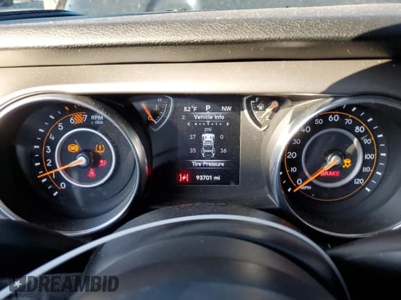 ✅ 2020 Jeep Wrangler Unlimited Sport • VIN: 1C4HJXDN5LW214594 • Lot: 76916774. Listed on Copart with 93,701 mi. Free auction sales archive from the USA and detailed vehicle history report at DreamBid. Image 9.