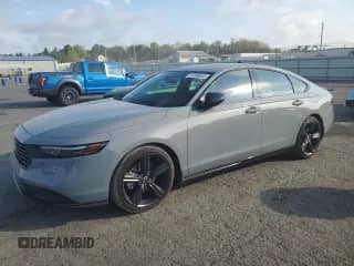 2025 Honda Accord Sport-L with VIN 1HGCY2F72SA030024, listed as a Copart auction lot 81398635 with 11,795 mi miles and Salvage title. Bid and sale history available at DreamBid. Image 1.