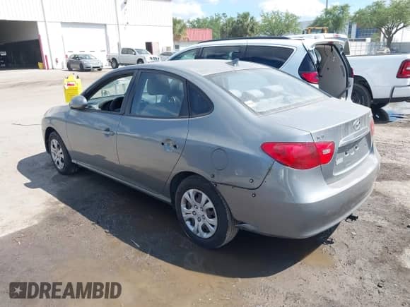 2010 Hyundai Elantra SE with VIN KMHDU4AD0AU180536, listed as a IAAI auction lot 41876023 with 251,238 mi miles and . Bid and sale history available at DreamBid. Image 3.