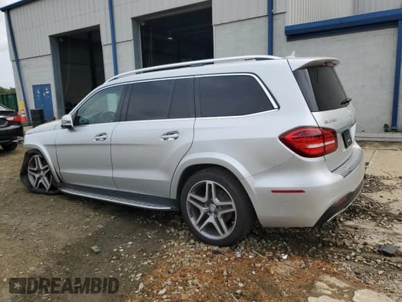 ✅ 2017 Mercedes-Benz GLS 550 • VIN: 4JGDF7DE3HA851922 • Lot: 83856085. Listed on Copart with 39,619 mi. Free auction sales archive from the USA and detailed vehicle history report at DreamBid. Image 2.