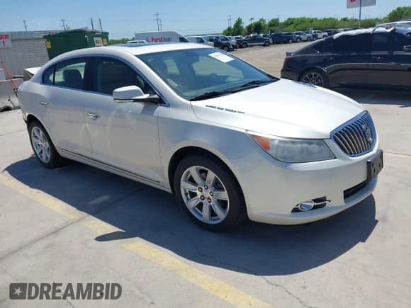 ✅ 2013 Buick LaCrosse Leather • VIN: 1G4GC5E33DF126874 • Lot: 41967196. Wystawiony na IAAI z przebiegiem 155 754 mil. Bezpłatny archiwum sprzedaży aukcyjnych z USA i szczegółowy raport historii pojazdu na DreamBid. Zdjęcie 1.