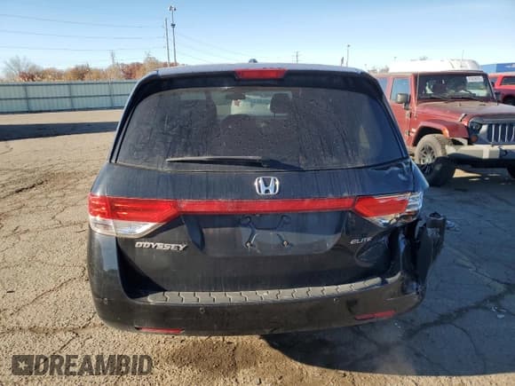 ✅ 2017 Honda Odyssey Touring • VIN: 5FNRL5H94HB009506 • Лот: 91265885. Опубликован ранее на Copart с пробегом 91 981 миль. Бесплатный доступ к архиву аукционных продаж из США и подробный отчёт об истории автомобиля на DreamBid. Изображение 6.
