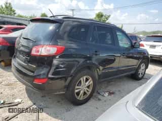 2011 Hyundai Santa Fe SE with VIN 5XYZH4AG8BG075688, listed as a Copart auction lot 66769474 with 179,518 mi miles and Salvage title. Bid and sale history available at DreamBid. Image 3.