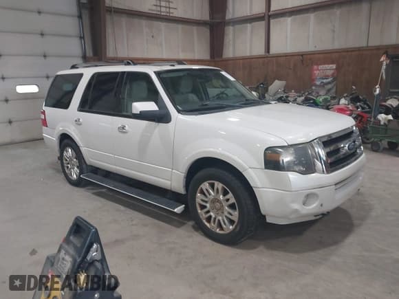 ✅ 2011 Ford Expedition Limited • VIN: 1FMJU2A54BEF43951 • Lot: 42557407. Listed on IAAI with 160,705 mi. Free auction sales archive from the USA and detailed vehicle history report at DreamBid. Image 1.