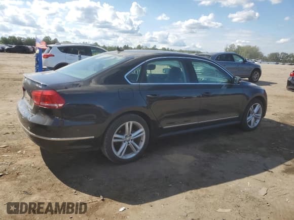 ✅ 2013 Volkswagen Passat SEL Premium • VIN: 1VWCN7A3XDC120129 • Lot: 70227155. Listed on Copart with 95,649 mi. Free auction sales archive from the USA and detailed vehicle history report at DreamBid. Image 3.