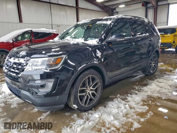 ✅ 2017 Ford Explorer Sport • VIN: 1FM5K8GT4HGD75158 • Lot: 94588755. Wystawiony na Copart z przebiegiem 88 458 mil. Bezpłatny archiwum sprzedaży aukcyjnych z USA i szczegółowy raport historii pojazdu na DreamBid. Zdjęcie 1.