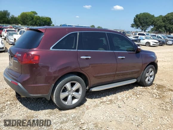 ✅ 2013 Acura MDX Technology • VIN: 2HNYD2H41DH504532 • Lot: 69419975. Listed on Copart with 192,687 mi. Free auction sales archive from the USA and detailed vehicle history report at DreamBid. Image 3.