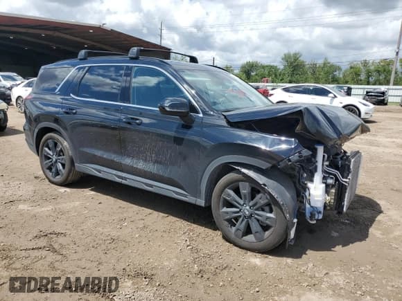 ✅ 2023 Hyundai Palisade XRT • VIN: KM8R34GE6PU626660 • Лот: 71405274. Опубликован ранее на Copart с пробегом 14 624 миль. Бесплатный доступ к архиву аукционных продаж из США и подробный отчёт об истории автомобиля на DreamBid. Изображение 4.