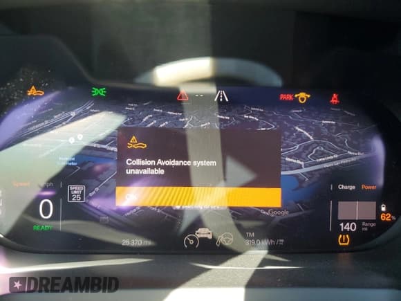 ✅ 2022 Polestar 2 • VIN: LPSED3KA4NL085361 • Lot: 70908215. Listed on Copart with 25,370 mi. Free auction sales archive from the USA and detailed vehicle history report at DreamBid. Image 9.