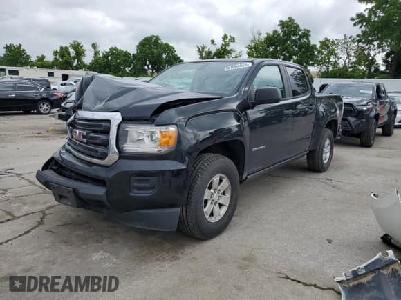 ✅ 2017 GMC Canyon 2WD • VIN: 1GTG5BEN1H1302032 • Lot: 61064565. Listed on Copart with 80,595 mi. Free auction sales archive from the USA and detailed vehicle history report at DreamBid. Image 1.