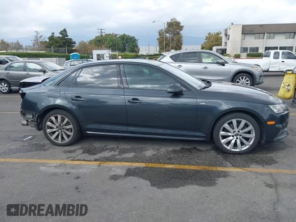 ✅ 2018 Audi A4 Premium • VIN: WAUKMAF44JA088752 • Lot: 43441026. Listed on IAAI with 172,404 mi. Free auction sales archive from the USA and detailed vehicle history report at DreamBid. Image 14.