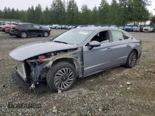 ✅ 2025 Hyundai Sonata SEL • VIN: KMHL34JJ0SA104094 • Lot: 91899465. Listed on Copart with 10,094 mi. Free auction sales archive from the USA and detailed vehicle history report at DreamBid. Image 1.