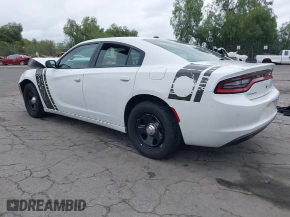 ✅ 2019 Dodge Charger Police • VIN: 2C3CDXAG2KH748418 • Lot: 42190067. Listed on IAAI with 82,407 mi. Free auction sales archive from the USA and detailed vehicle history report at DreamBid. Image 3.