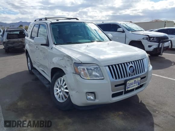 ✅ 2010 Mercury Mariner Premier • VIN: 4M2CN9HG6AKJ21345 • Lot: 41781411. Wystawiony na IAAI z przebiegiem 76 430 mil. Bezpłatny archiwum sprzedaży aukcyjnych z USA i szczegółowy raport historii pojazdu na DreamBid. Zdjęcie 1.