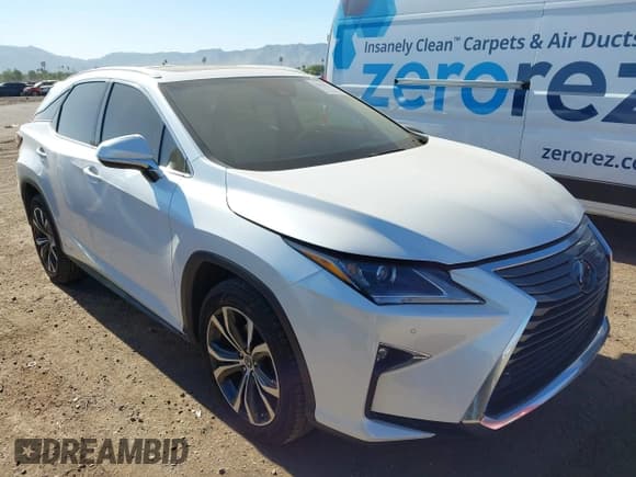 ✅ 2019 Lexus RX 450h • VIN: 2T2BGMCA2KC029861 • Lot: 43564217. Listed on IAAI with 30,844 mi. Free auction sales archive from the USA and detailed vehicle history report at DreamBid. Image 1.