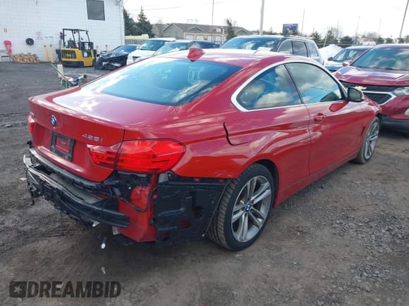 ✅ 2016 BMW 4 Series 428i xDrive • VIN: WBA3N9C59GK249869 • Lot: 41732265. Wystawiony na IAAI z przebiegiem 85 050 mil. Bezpłatny archiwum sprzedaży aukcyjnych z USA i szczegółowy raport historii pojazdu na DreamBid. Zdjęcie 4.
