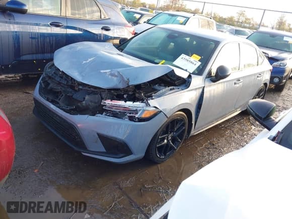 ✅ 2024 Honda Civic Sport • VIN: 19XFL2H86RE015355 • Лот: 43585864. Опубликован ранее на IAAI с пробегом 56 714 миль. Бесплатный доступ к архиву аукционных продаж из США и подробный отчёт об истории автомобиля на DreamBid. Изображение 2.