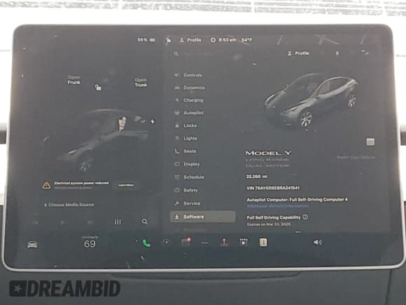 ✅ 2024 Tesla Model Y Long Range • VIN: 7SAYGDEE8RA241541 • Лот: 47791135. Опубликован ранее на Copart с пробегом 22 260 миль. Бесплатный доступ к архиву аукционных продаж из США и подробный отчёт об истории автомобиля на DreamBid. Изображение 9.