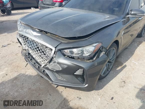 ✅ 2019 Genesis G70 Advanced • VIN: KMTG64LA3KU022905 • Lot: 42020654. Listed on IAAI with 74,197 mi. Free auction sales archive from the USA and detailed vehicle history report at DreamBid. Image 6.
