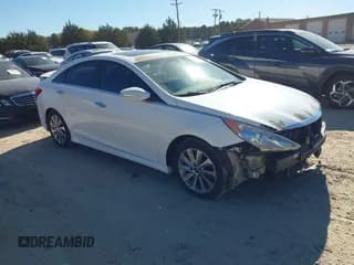 ✅ 2014 Hyundai Sonata Limited • VIN: 5NPEC4AB7EH937605 • Lot: 43483773. Wystawiony na IAAI z przebiegiem 146 046 mil. Bezpłatny archiwum sprzedaży aukcyjnych z USA i szczegółowy raport historii pojazdu na DreamBid. Zdjęcie 1.