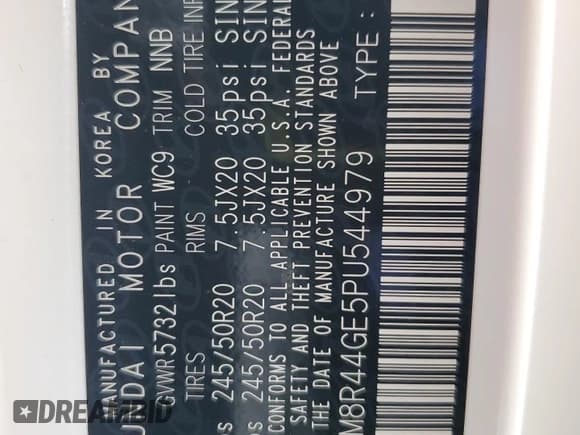 ✅ 2023 Hyundai Palisade SEL • VIN: KM8R44GE5PU544979 • Лот: 85422444. Опубликован ранее на Copart с пробегом Не указан. Бесплатный доступ к архиву аукционных продаж из США и подробный отчёт об истории автомобиля на DreamBid. Изображение 13.