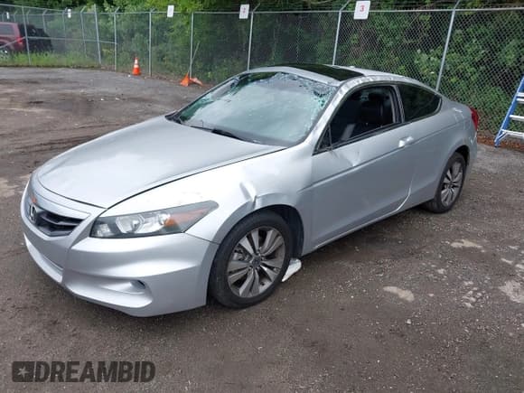 ✅ 2012 Honda Accord EX-L • VIN: 1HGCS1B87CA016308 • Lot: 42885977. Listed on IAAI with 215,602 mi. Free auction sales archive from the USA and detailed vehicle history report at DreamBid. Image 2.