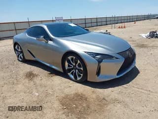 ✅ 2018 Lexus LC 500h • VIN: JTHHP5AYXJA004924 • Lot: 42359405. Listed on IAAI with 46,101 mi. Free auction sales archive from the USA and detailed vehicle history report at DreamBid. Image 1.