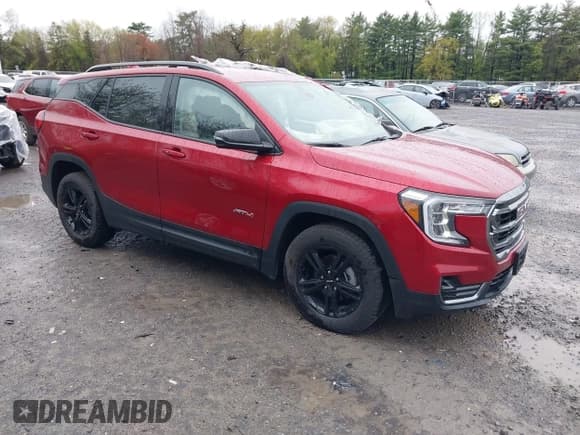 ✅ 2024 GMC Terrain AT4 • VIN: 3GKALYEG0RL383037 • Lot: 42167901. Listed on IAAI with 1,831 mi. Free auction sales archive from the USA and detailed vehicle history report at DreamBid. Image 1.