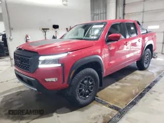 ✅ 2023 Nissan Frontier Pro-4X • VIN: 1N6ED1EK6PN643019 • Lot: 92182875. Listed on Copart with 31,271 mi. Free auction sales archive from the USA and detailed vehicle history report at DreamBid. Image 1.