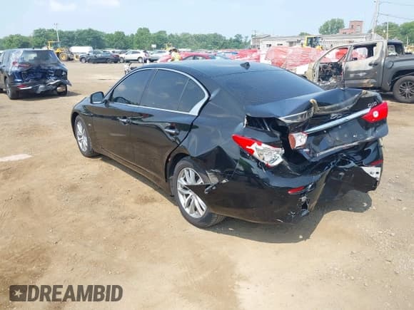 ✅ 2017 Infiniti Q50 Premium • VIN: JN1CV7AR6HM681163 • Lot: 42940175. Listed on IAAI with 114,289 mi. Free auction sales archive from the USA and detailed vehicle history report at DreamBid. Image 3.