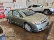 ✅ 2009 Honda Civic GX • VIN: 1HGFA46589L000908 • Lot: 70525885. Listed on Copart with 61,173 mi. Free auction sales archive from the USA and detailed vehicle history report at DreamBid. Image 4.