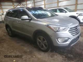 2015 Hyundai Santa Fe GLS z VIN KM8SNDHF9FU123240, wystawiony jako Copart lot #87432545 z przebiegiem 104 018 mil mil oraz Czysty tytuł • Clean title. Historia ofert i sprzedaży dostępna na DreamBid. Obrazek 4.