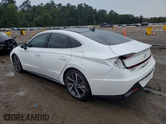 2021 Hyundai Sonata SEL Plus z VIN 5NPEJ4J27MH124947, wystawiony jako Copart lot #70725755 z przebiegiem 68 962 mil mil oraz Szkoda całkowita • Salvage title. Historia ofert i sprzedaży dostępna na DreamBid. Obrazek 2.