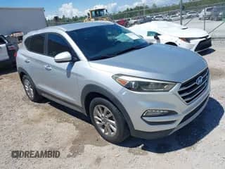 2017 Hyundai Tucson Sport z VIN KM8J3CA26HU340251, wystawiony jako IAAI lot #43141156 z przebiegiem 54 707 mil mil oraz . Historia ofert i sprzedaży dostępna na DreamBid. Obrazek 1.