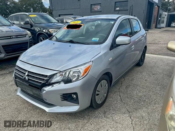 ✅ 2021 Mitsubishi Mirage ES • VIN: ML32AUHJ3MH011398 • Лот: 96622775. Опубликован ранее на Copart с пробегом 60 698 миль. Бесплатный доступ к архиву аукционных продаж из США и подробный отчёт об истории автомобиля на DreamBid. Изображение 2.