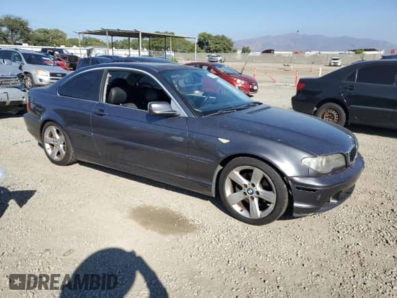 2006 BMW 3 Series 325Ci with VIN WBABD33426PL09754, listed as a Copart auction lot 71323315 with 150,243 mi miles and Salvage title. Bid and sale history available at DreamBid. Image 4.