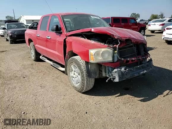 2005 Dodge Dakota SLT with VIN 1D7HW48N15S273409, listed as a Copart auction lot 84817255 with Not provided miles and Salvage title. Bid and sale history available at DreamBid. Image 13.