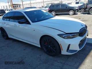 ✅ 2024 BMW 3 Series 330e • VIN: 3MW39FF05R8D89036 • Lot: 41636274. Listed on IAAI with 17,513 mi. Free auction sales archive from the USA and detailed vehicle history report at DreamBid. Image 1.