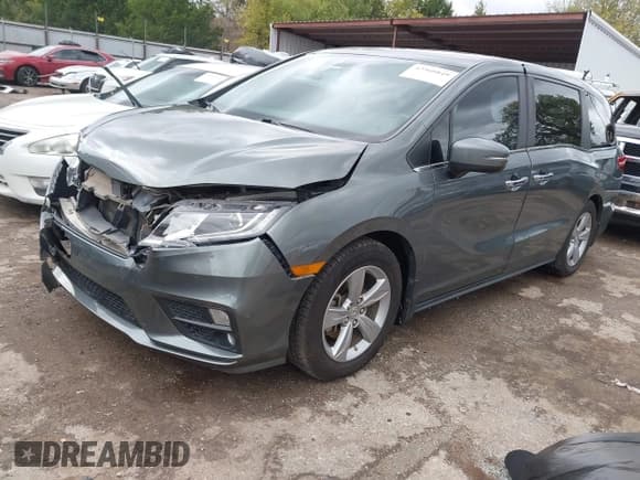 ✅ 2018 Honda Odyssey EX-L • VIN: 5FNRL6H7XJB096838 • Лот: 43560849. Опубликован ранее на IAAI с пробегом 88 239 миль. Бесплатный доступ к архиву аукционных продаж из США и подробный отчёт об истории автомобиля на DreamBid. Изображение 2.