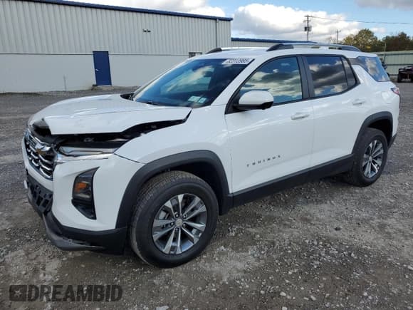 ✅ 2025 Chevrolet Equinox FWD LT • VIN: 3GNAXHEG1SL110976 • Лот: 90597005. Опубликован ранее на Copart с пробегом 11 929 миль. Бесплатный доступ к архиву аукционных продаж из США и подробный отчёт об истории автомобиля на DreamBid. Изображение 1.