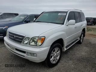 ✅ 2005 Lexus LX 470 • VIN: JTJHT00W453550903 • Lot: 73999004. Wystawiony na Copart z przebiegiem 186 124 mil. Bezpłatny archiwum sprzedaży aukcyjnych z USA i szczegółowy raport historii pojazdu na DreamBid. Zdjęcie 1.