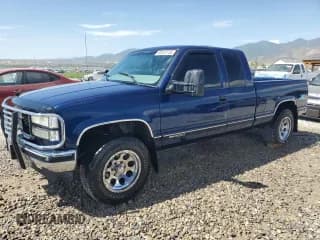 ✅ 1998 GMC Sierra 1500 • VIN: 1GTEK19R3WR515392 • Лот: 60257755. Опубликован ранее на Copart с пробегом 158 756 миль. Бесплатный доступ к архиву аукционных продаж из США и подробный отчёт об истории автомобиля на DreamBid. Изображение 1.