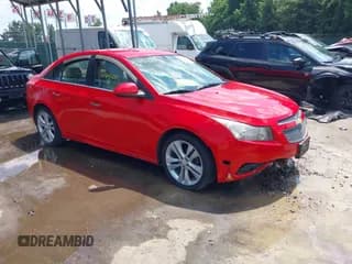 ✅ 2014 Chevrolet Cruze LTZ • VIN: 1G1PG5SB2E7416046 • Lot: 42840682. Listed on IAAI with 104,580 mi. Free auction sales archive from the USA and detailed vehicle history report at DreamBid. Image 1.